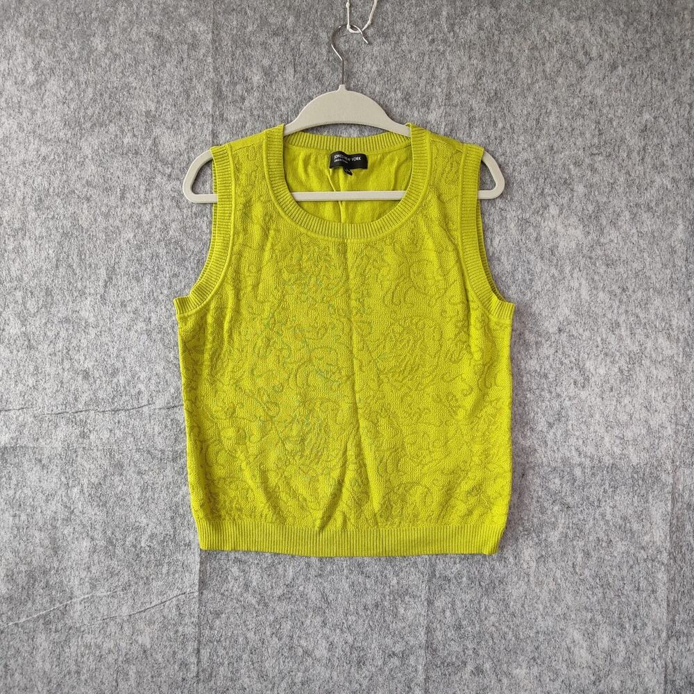 Eclectic Business Casual Basic Jones New York Layering Sleeveless Knit Top
